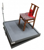 Стенд для определения устойчивости стульев  производителя испытательного оборудования onixtest.com испытания мебельной продукции