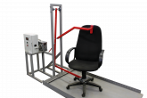 Стенд для испытания опор стульев производителя испытательного оборудования onixtest.com испытания мебельной продукции